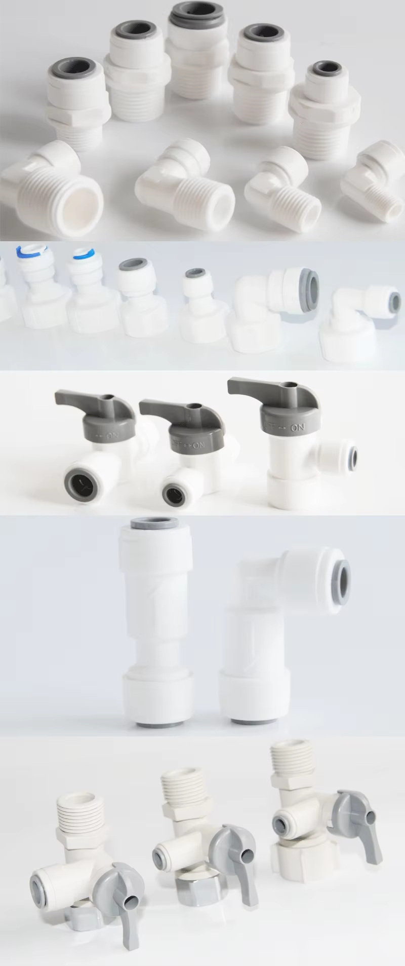 A wide range of fitting connectors