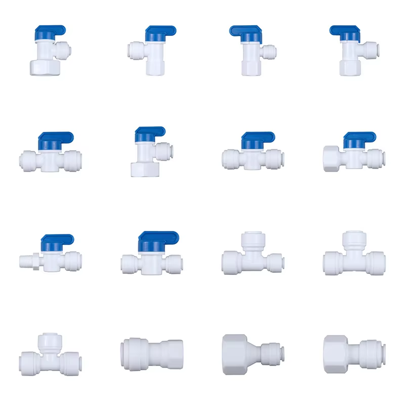 A wide range of fitting connectors