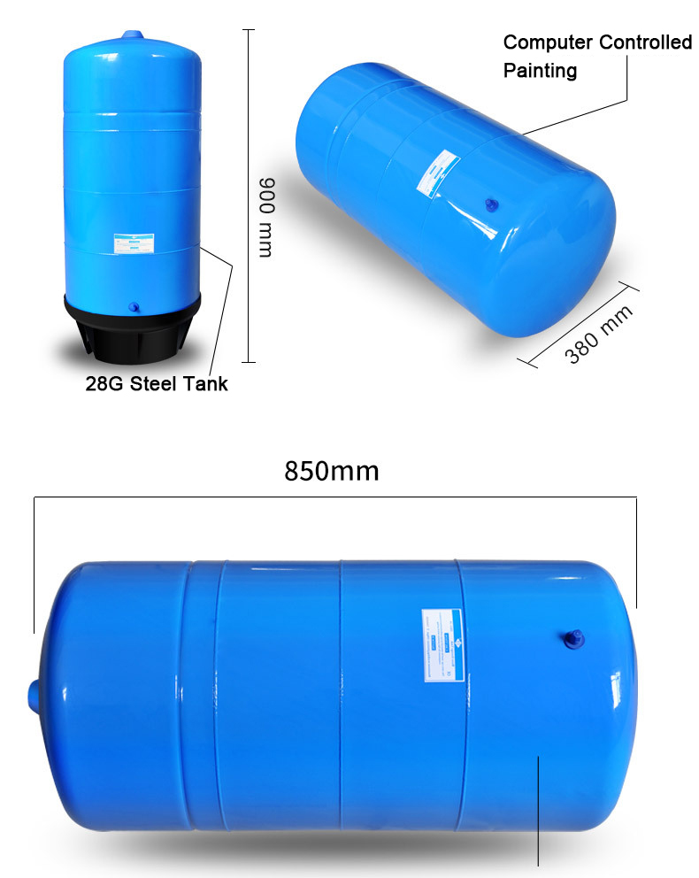 28G Carbon steel water storage tank