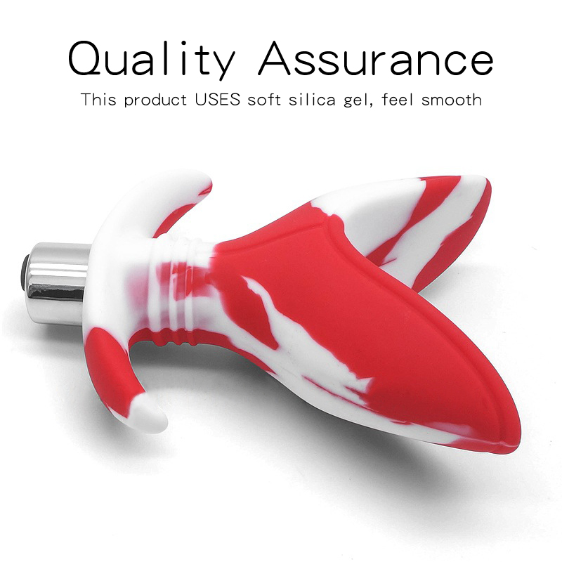 Goldfish Tail Shaped 10 Speed Anal Vibrator Opening Anus Expander