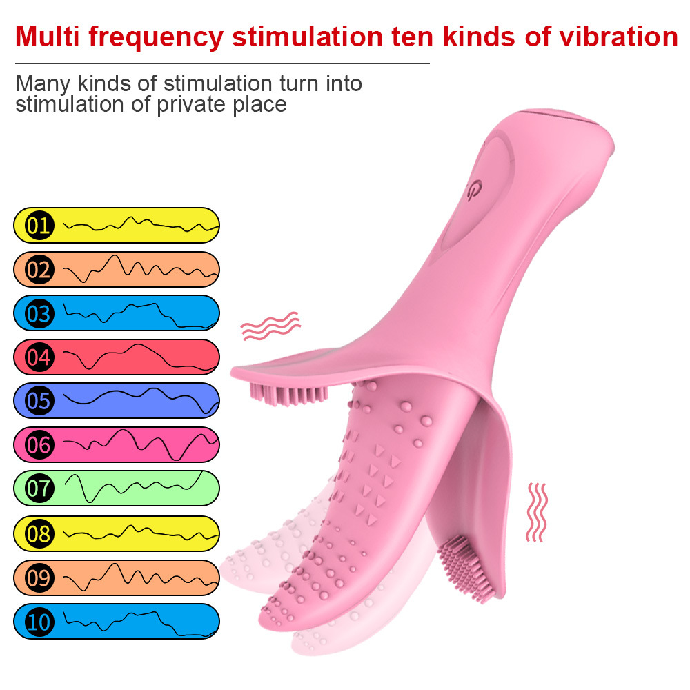 Silicone Tongue Vibrator