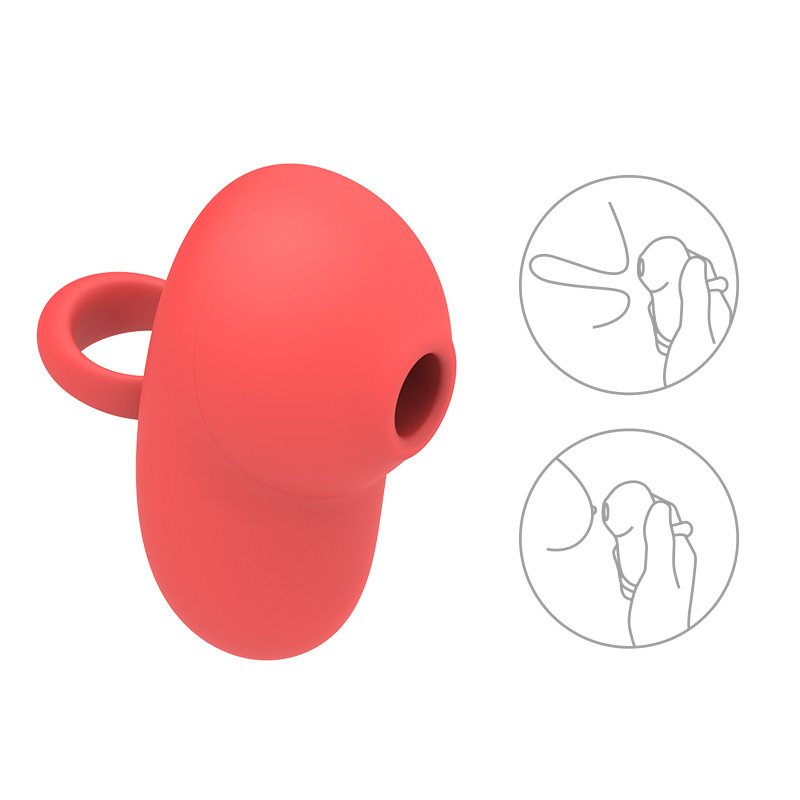 Bee Sucking Finger Vibrator Nipple Clit Stimulation Massager