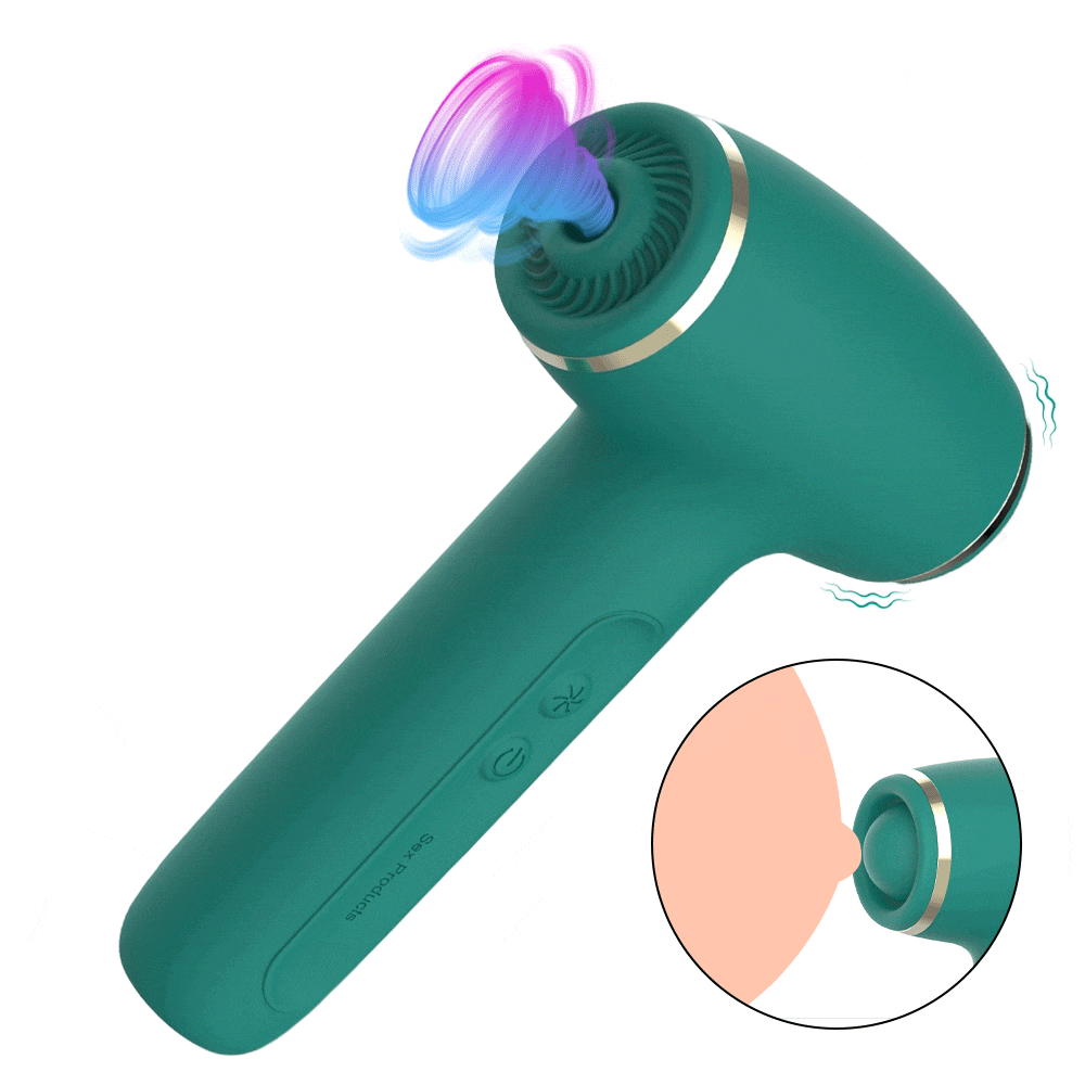Dirce Hair Dryer Flapping Sucking Vibrator