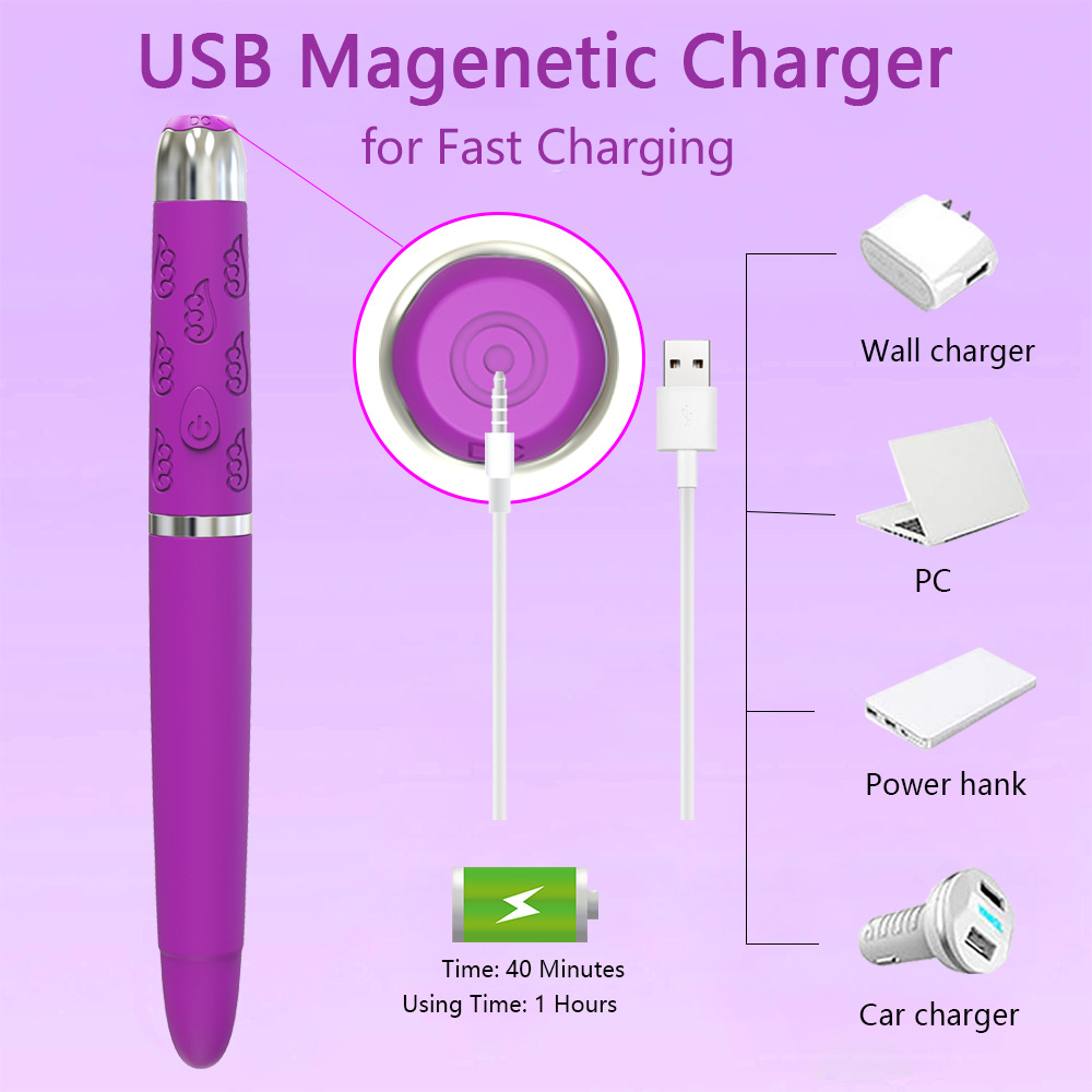 Bendable Pen Vibrator For Women
