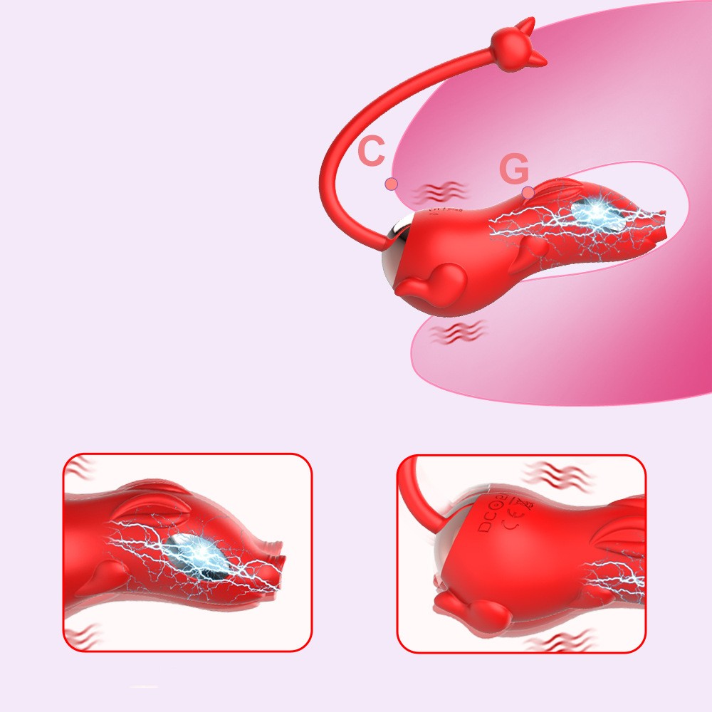 Electric Shock Vibrating Egg Vaginal Exerciser Vibrator Clitoris Stimulation