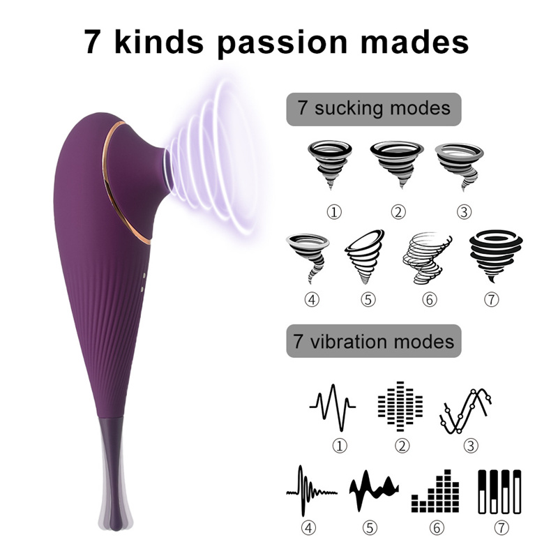 Female Clitoral Sucking Vibrator Masturbator Jumping Egg Sex Toy