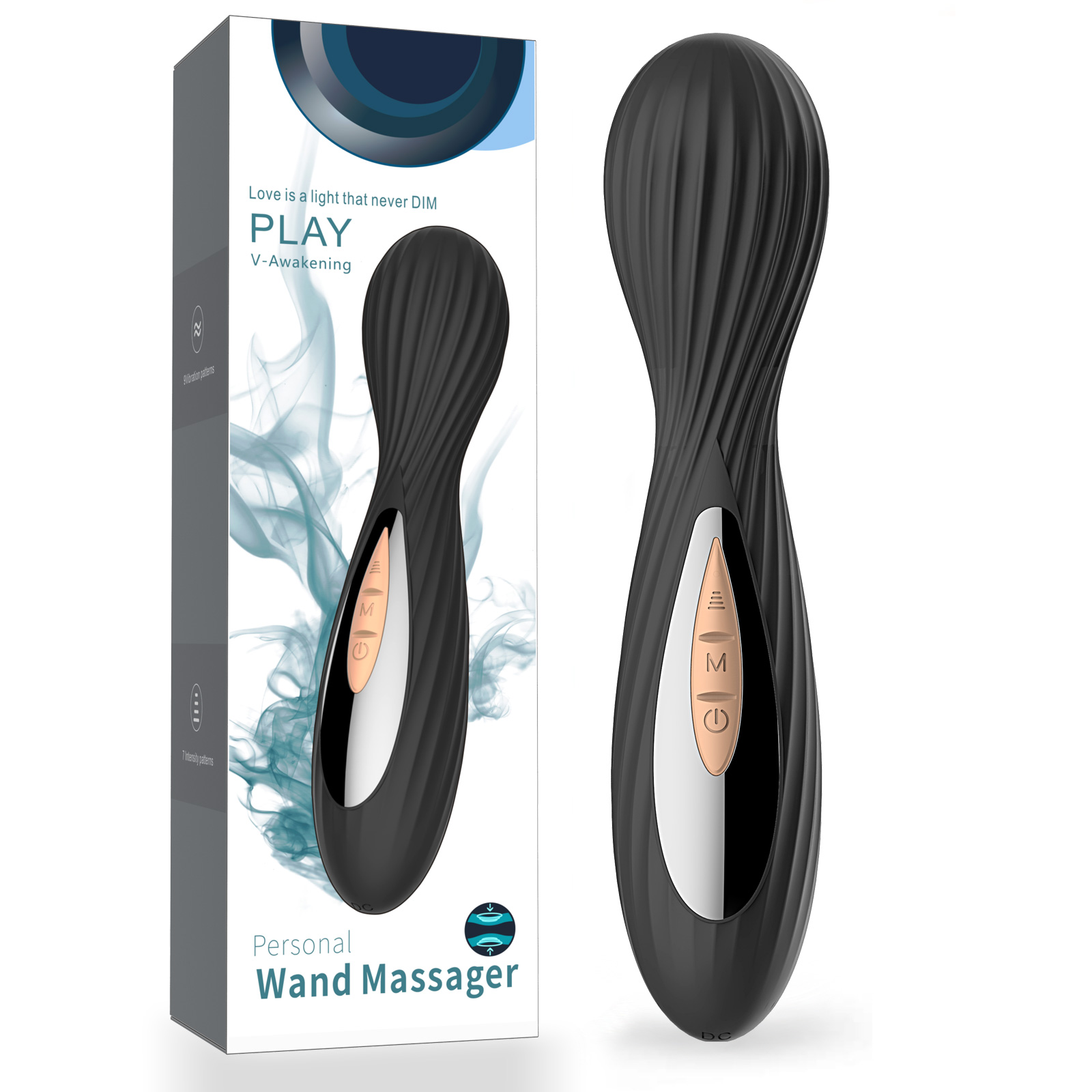 Shell 9 Frequnecy Wand Vibrator