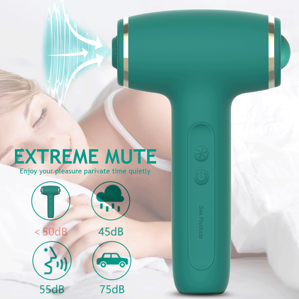 Dirce Hair Dryer Flapping Sucking Vibrator