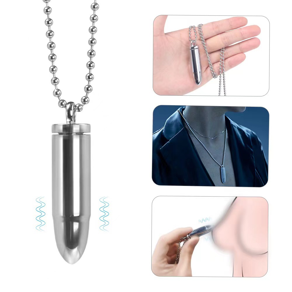Sex Necklace The Silver Bullet Vibrators Clitoris Stimulator For Adult