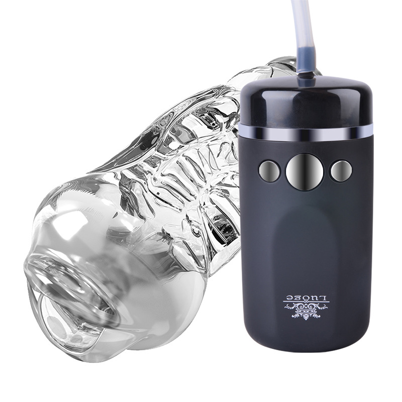 Blowjob Toys Sucking Vibrating Oral Sex Machine Electric Male Masturbator