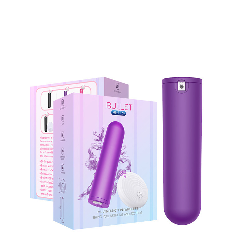 10 Speeds Remote Control Mini Lipstick Bullet Vibrator