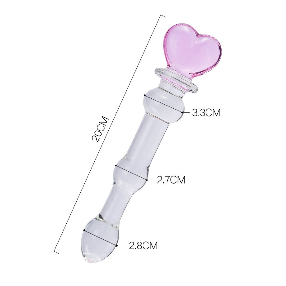 Love Glass Massage Toy