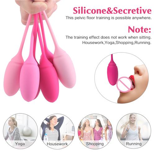 6 Pcs/Set Flower Color Kegel Ball