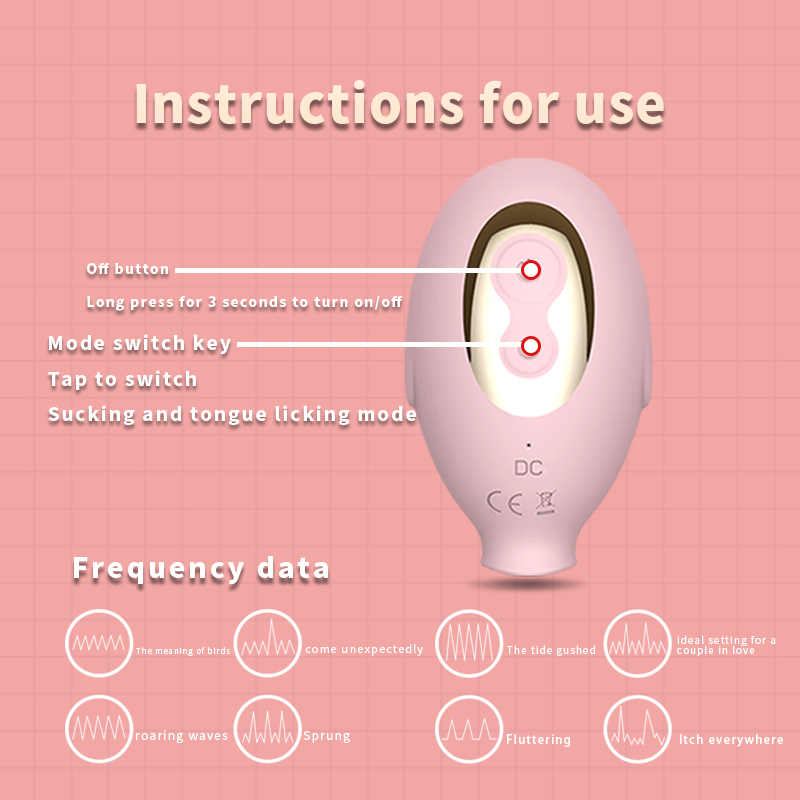 Suction Tongue Licking Penguin Vibrator