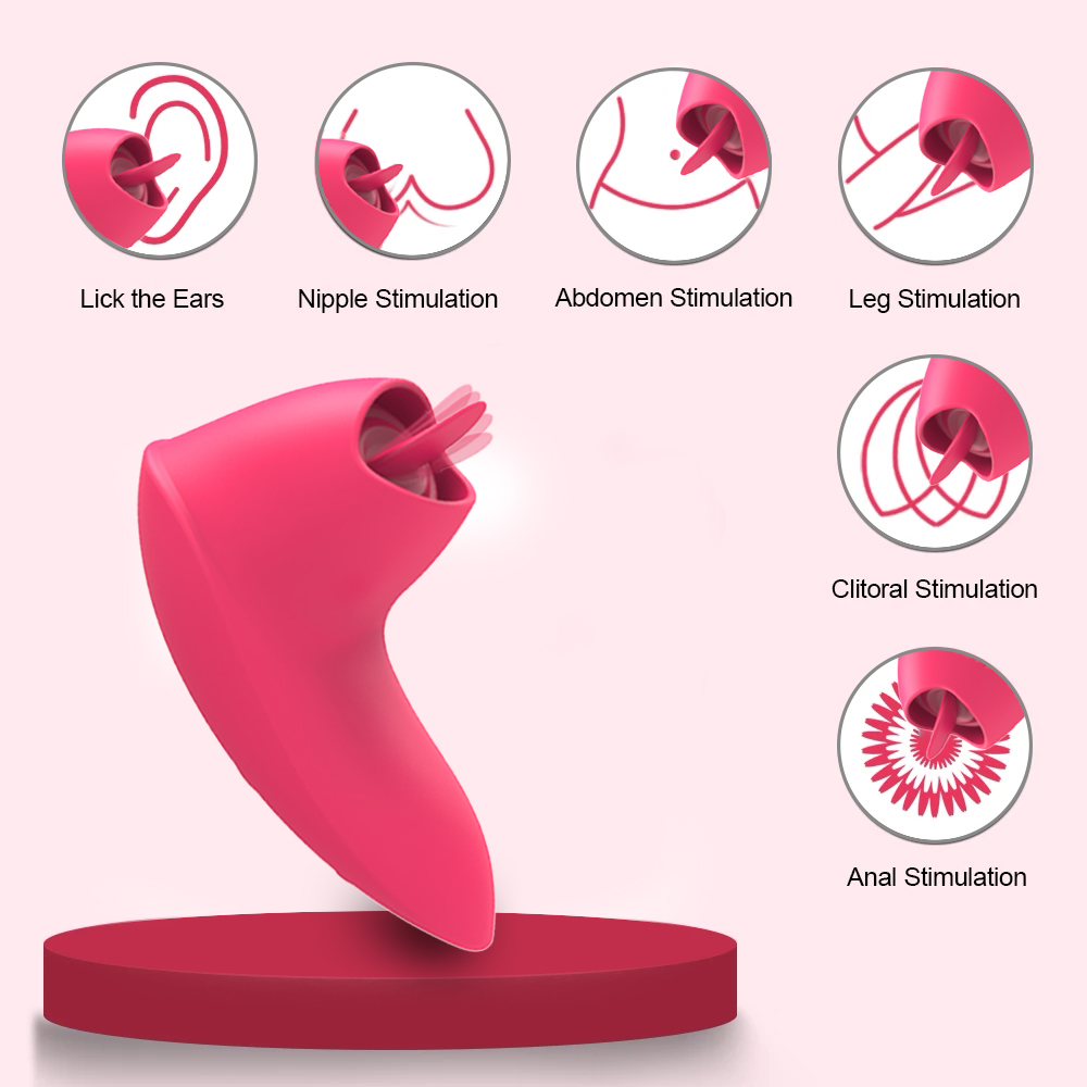 12 Speed Tongue Licking Vibrator