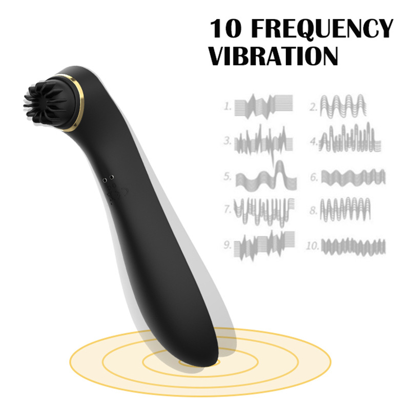 10 Frequency Rotation Vibration Clitoral Stimulator G Spot Vibrator