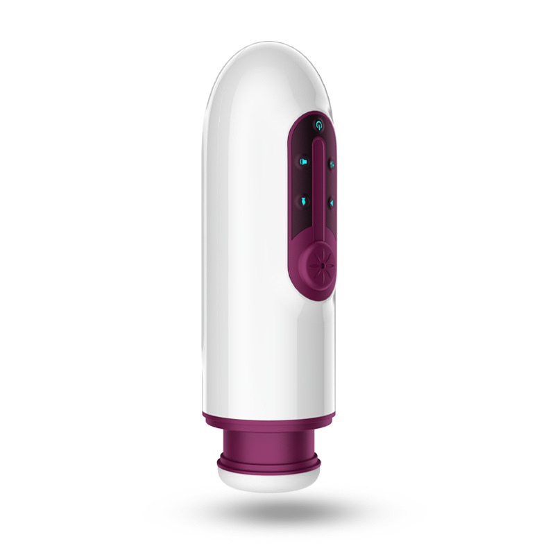 David - Interactive Voice Heating Telescopic Sucking Deep Throat Masturbation Cup