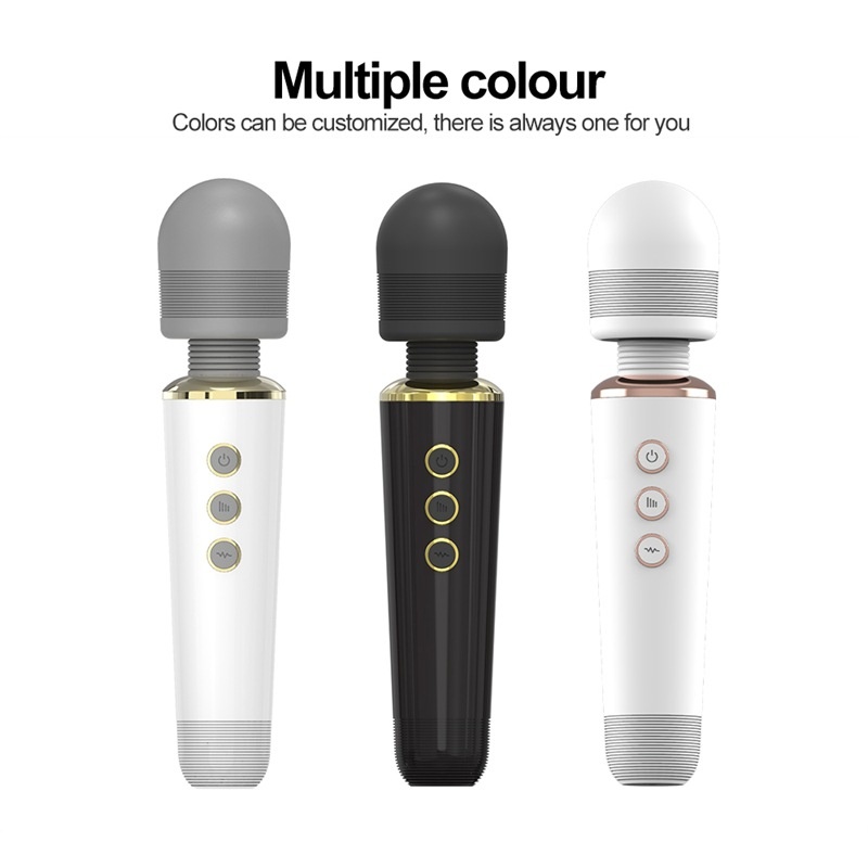 20 Frequency Magic Wand Vibrator G Spot Massager Sex Toy For Woman
