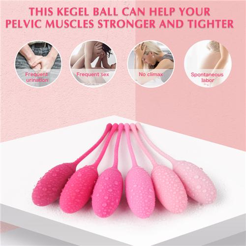 6 Pcs/Set Flower Color Kegel Ball