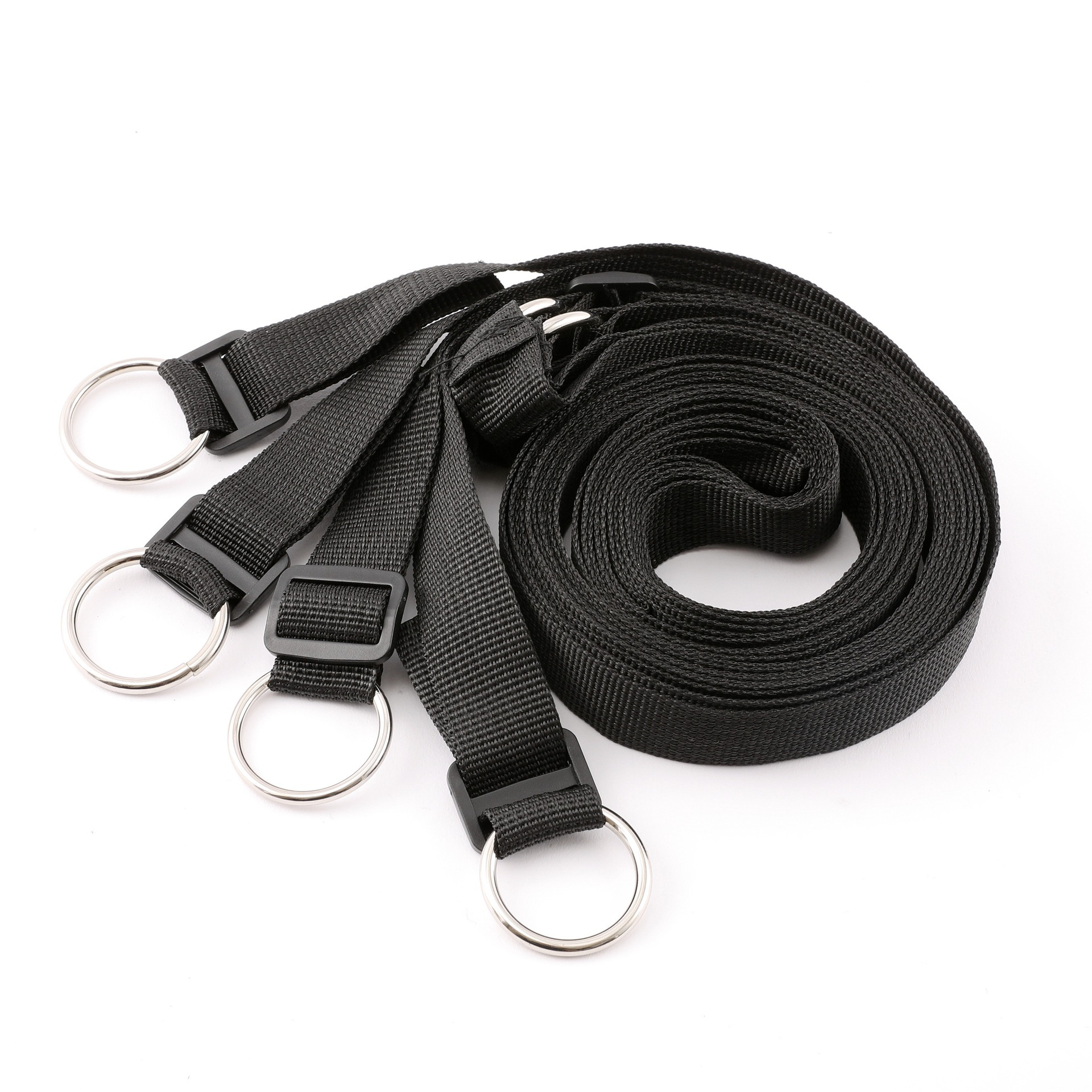 Bed Spreader Restraint System, Passion Bondage Kit,  Includes Wrist Cuffs and Ankle Cuffs