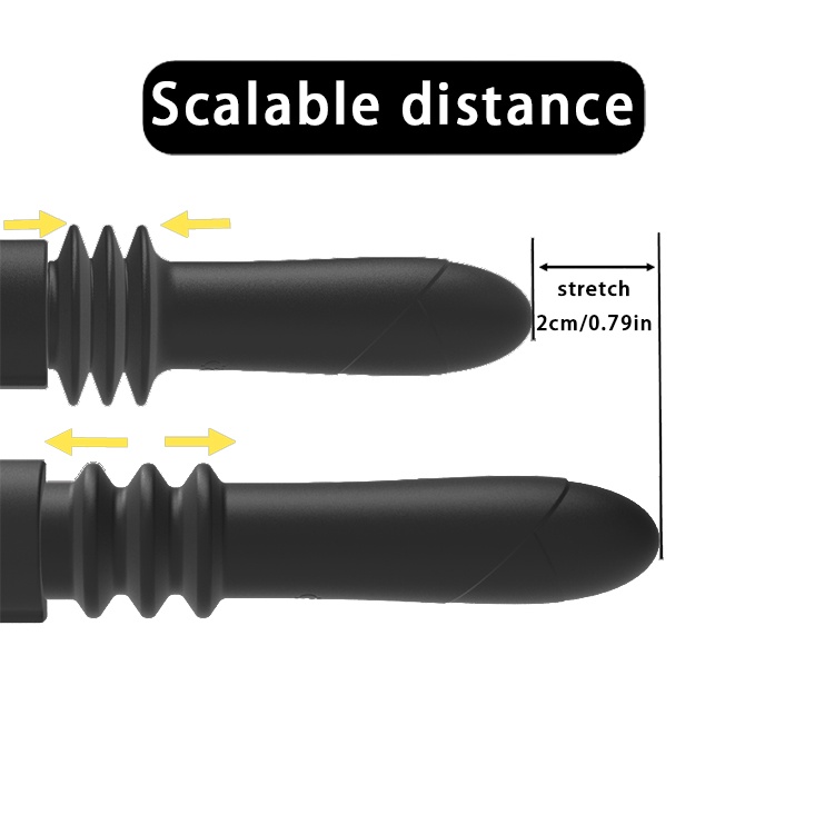 Pistol Automatic Telescopic Gun Vibrator Sex Toys