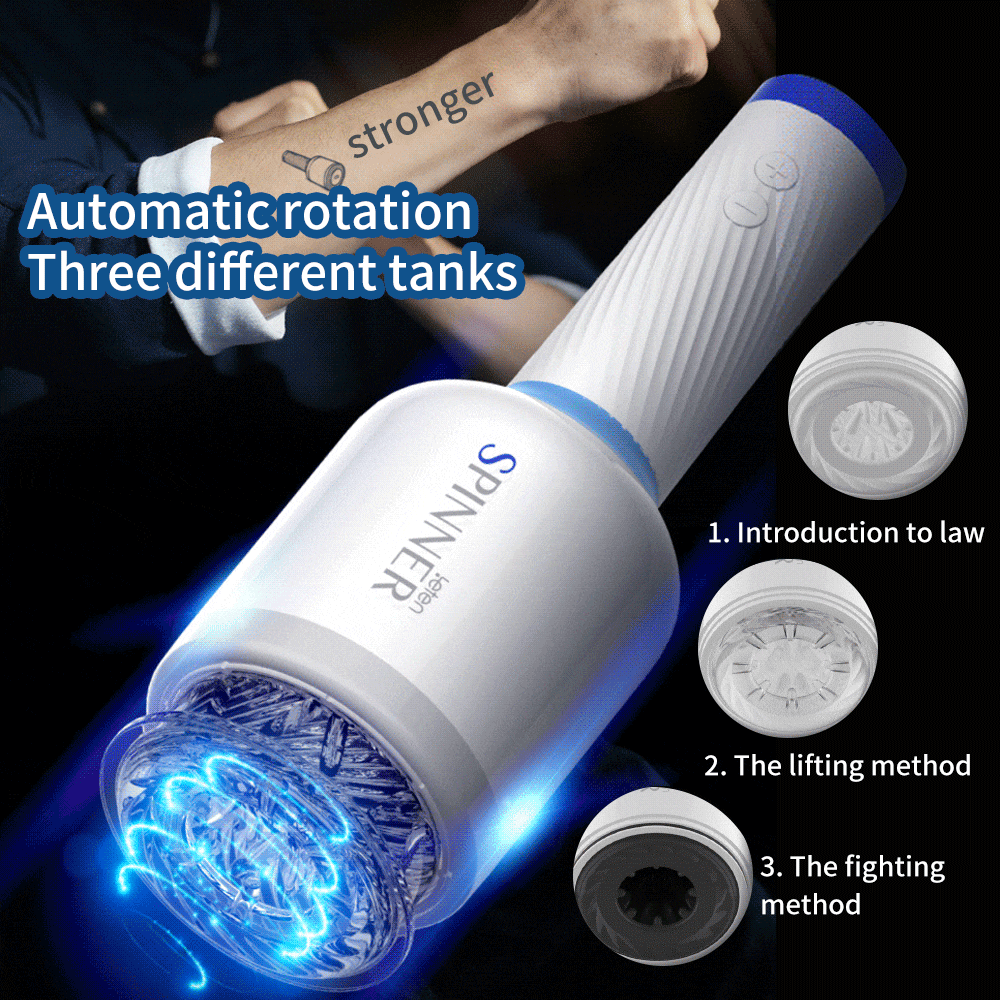 Automatic Rotation Masturbator Cup Blowjob Vaginal Pocket Pussy Penis Exerciser