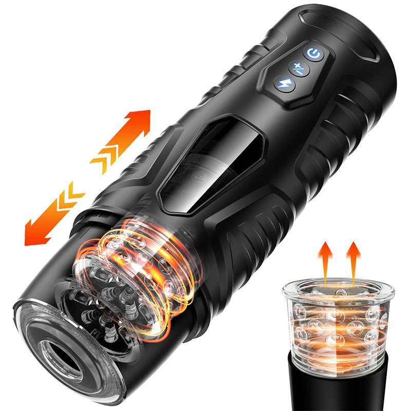 Automatic Intelligent Sucking Rotating Male Masturbation Cup Pocket Pussy Stroker