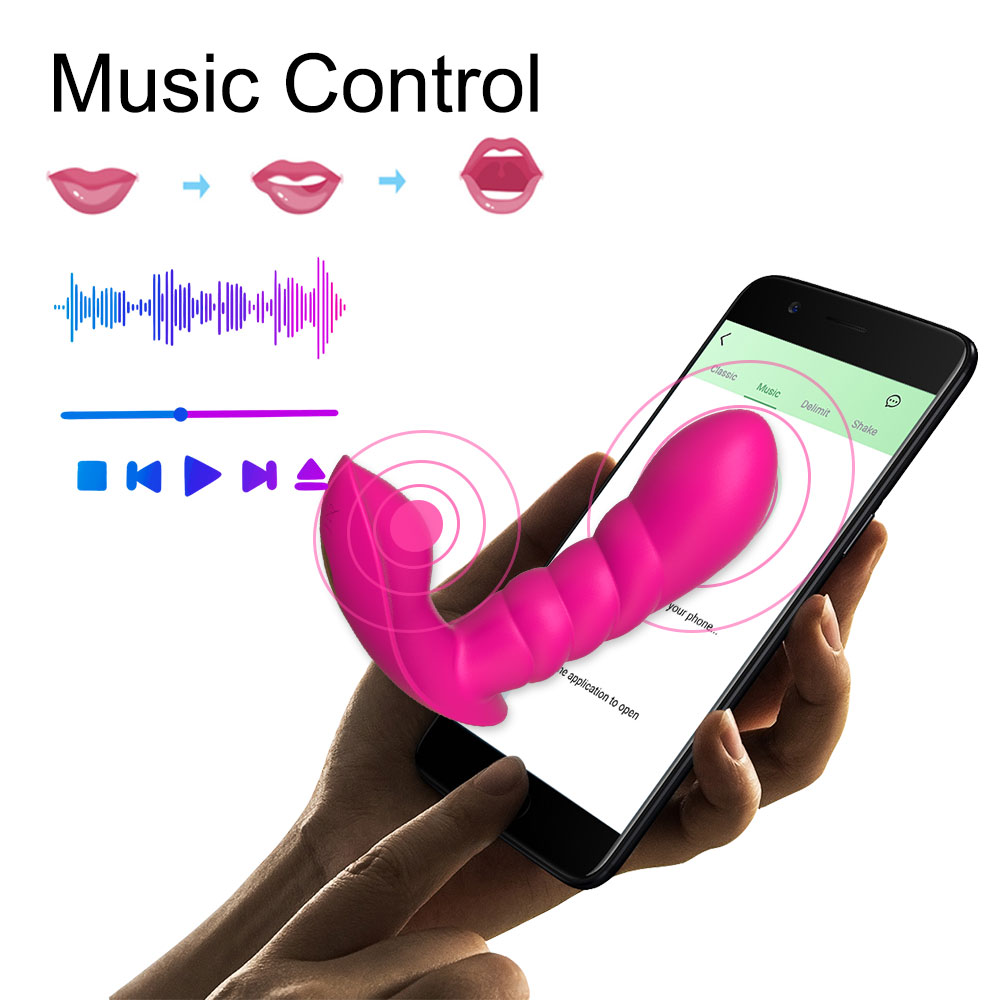 App Control Wearable G-spot Vibrating Panties