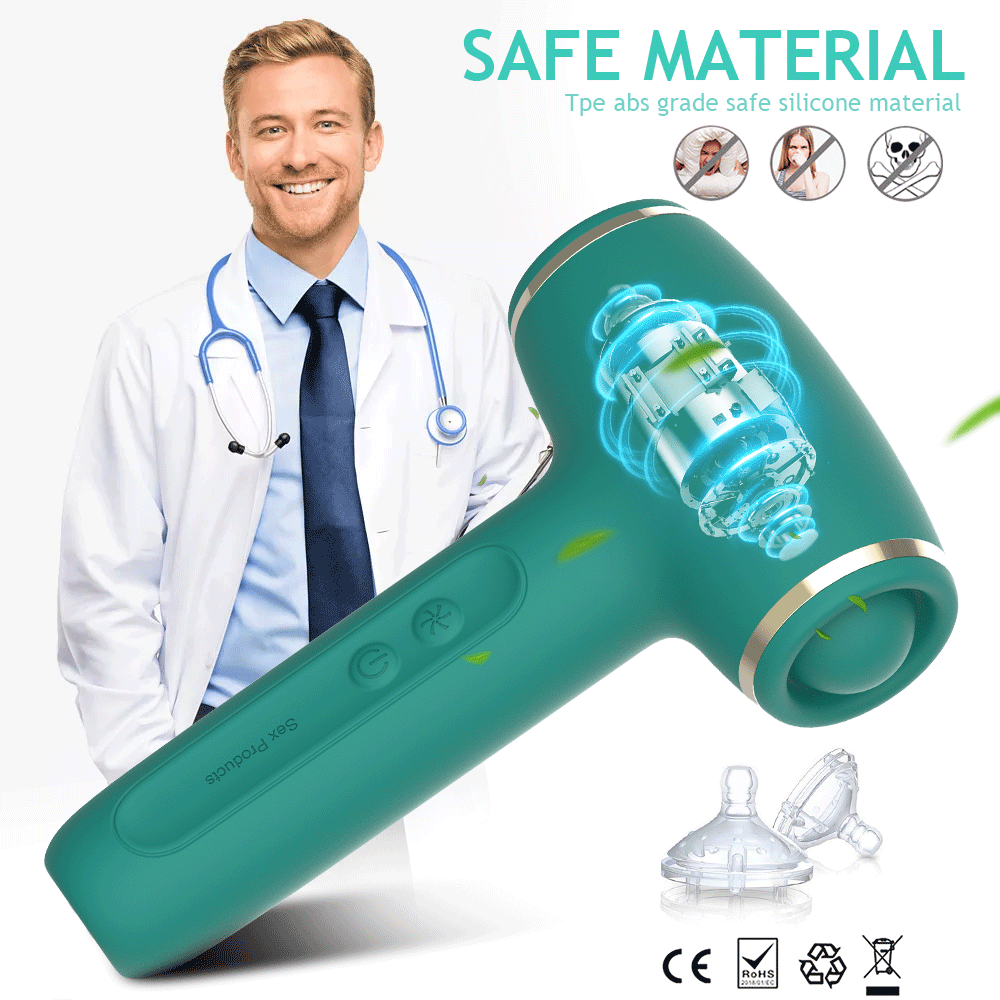 Dirce Hair Dryer Flapping Sucking Vibrator