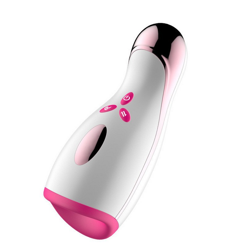 Airplane Cup Full Automatic Sucking Vibration Telescopic Male Masturbator