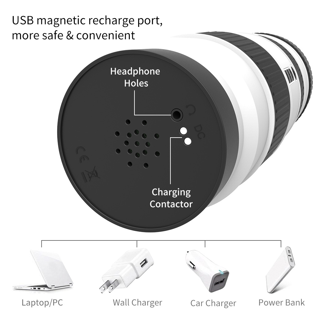 360 Degrees Rotating Telescopic Automatic Masturbation Cup