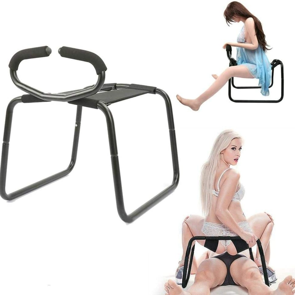 Multi-position Sex Chair with Foam Armrest, Multifunction Detachable Stretch Chair