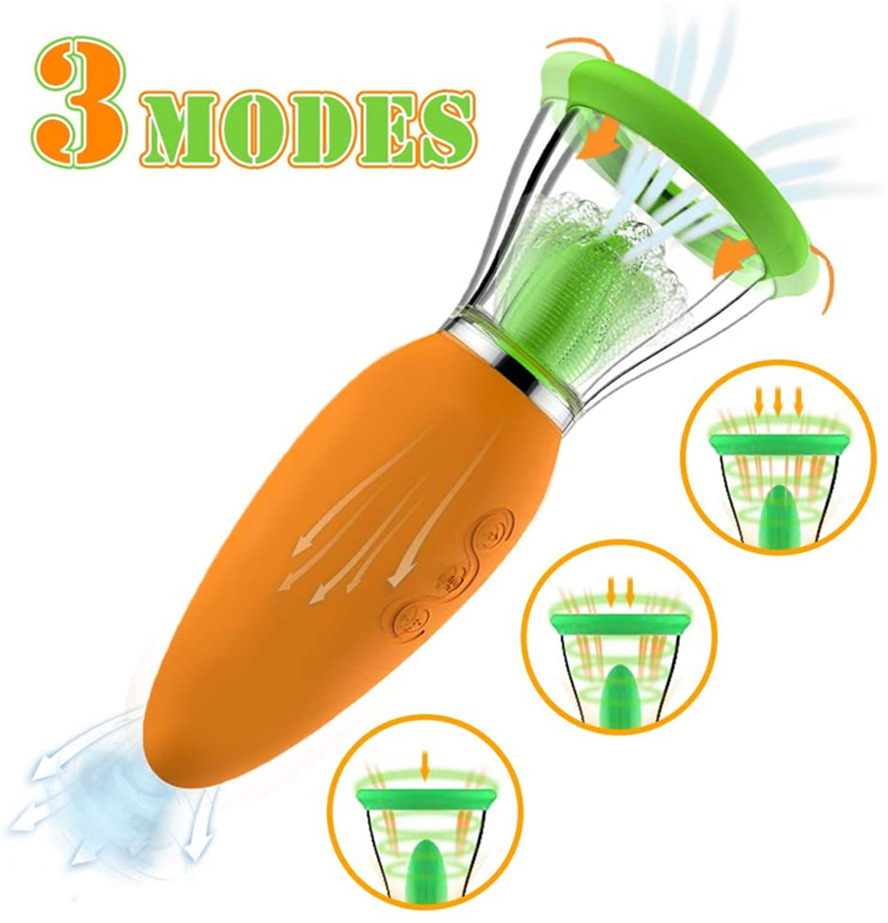 Clitoral Sucker 3+7 Sucking Mode Silicone Vibrator