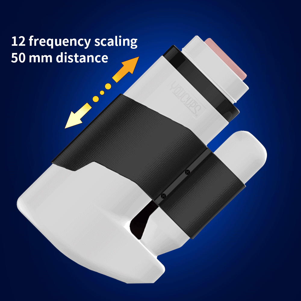 12 Speeds Telescopic Vibrator Realistic Vagina Masturbator Cup For Men