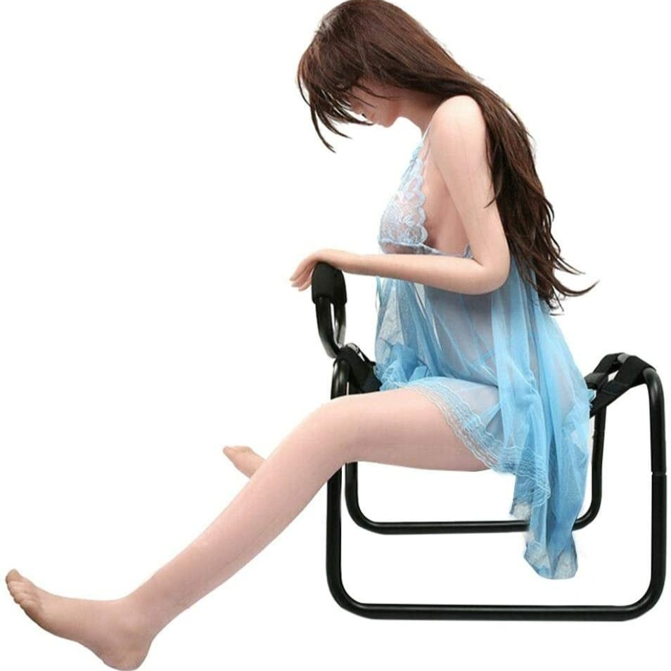 Multi-position Sex Chair with Foam Armrest, Multifunction Detachable Stretch Chair
