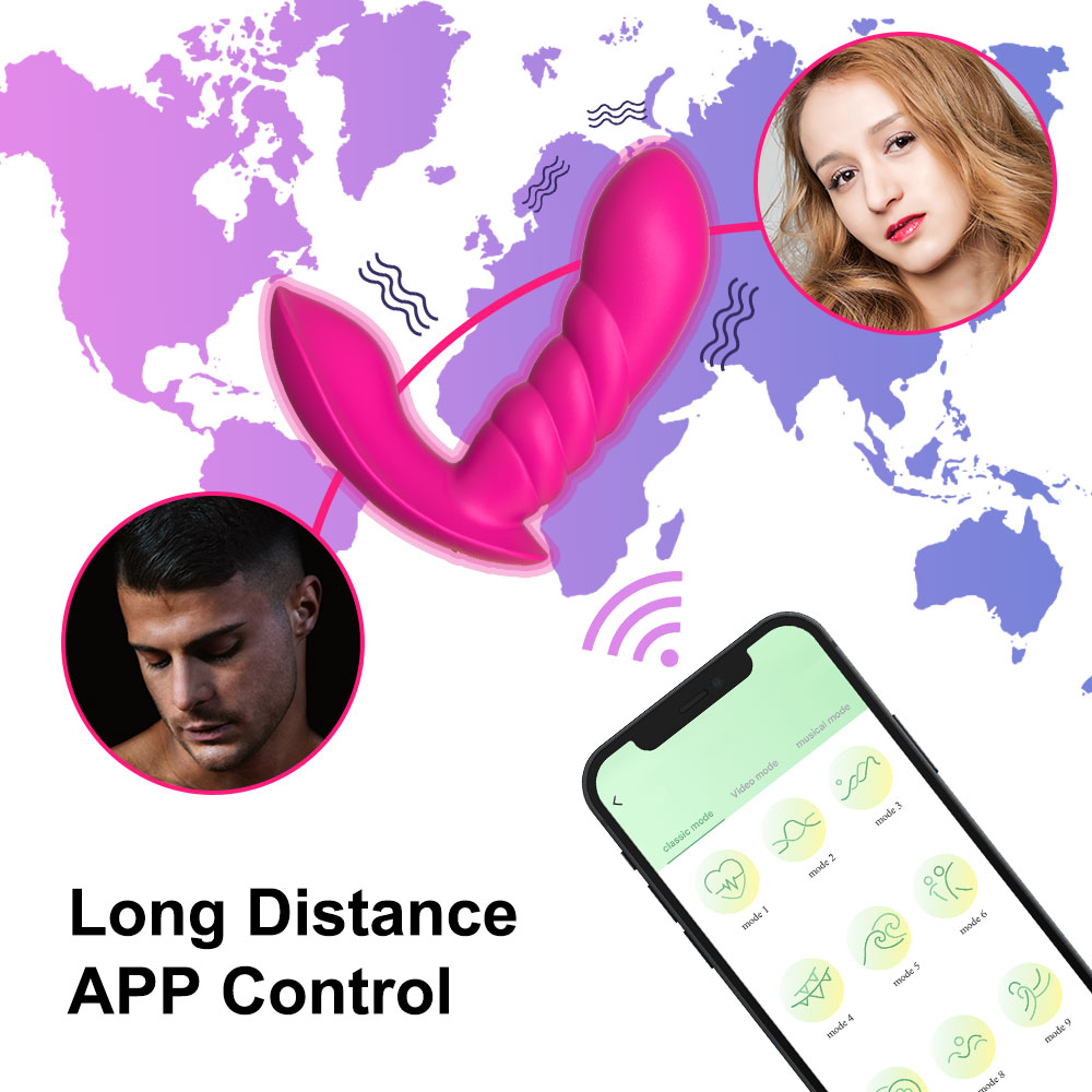 App Control Wearable G-spot Vibrating Panties