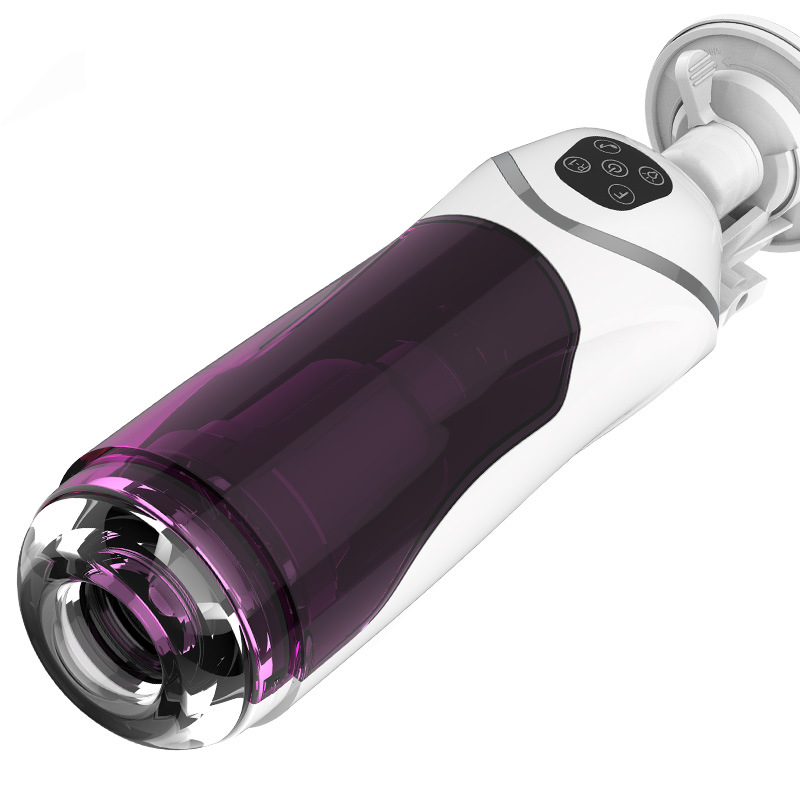 Electric Pumping Piston Rotating Sucking Warming Fully Automatic Male Masturbator