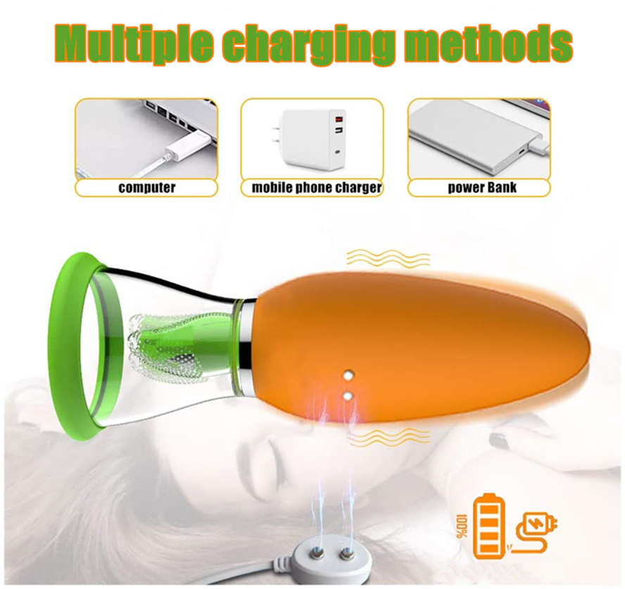 Clitoral Sucker 3+7 Sucking Mode Silicone Vibrator