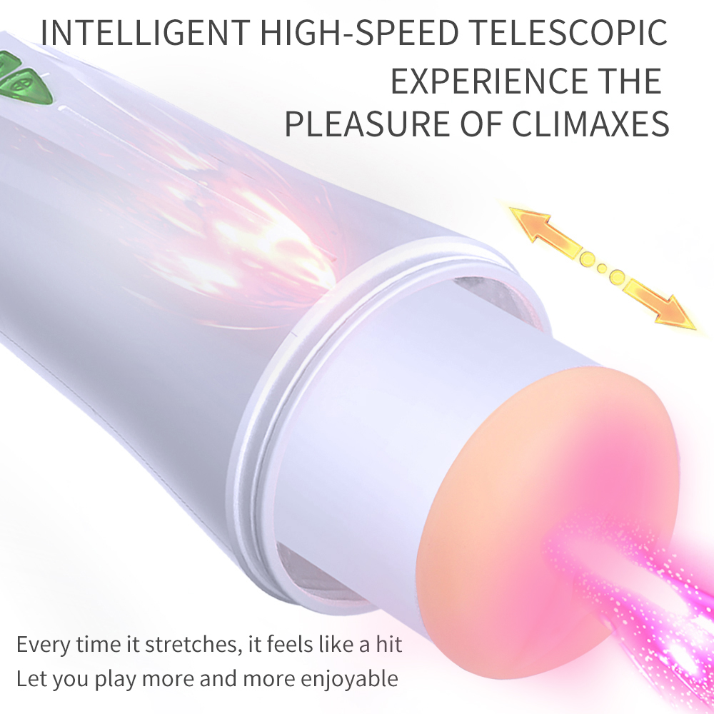 Automatic Telescopic Vagina Male Masturbator Cup