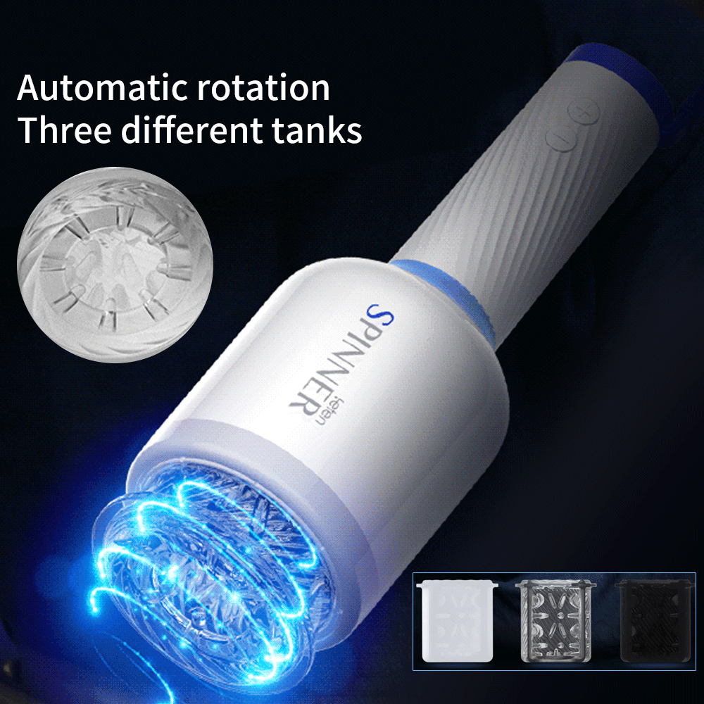 Automatic Rotation Masturbator Cup Blowjob Vaginal Pocket Pussy Penis Exerciser