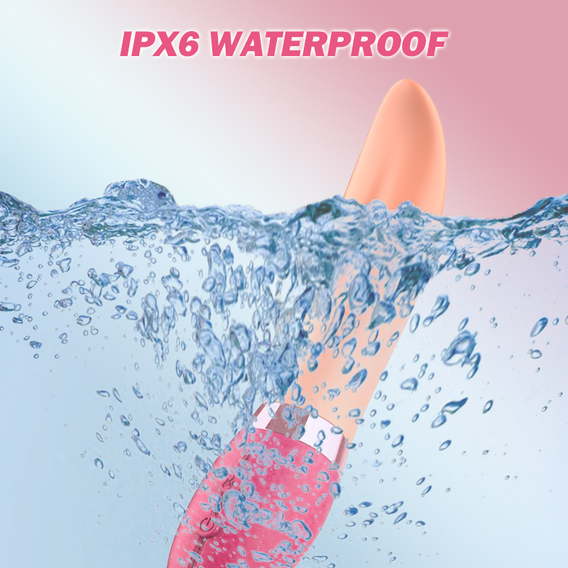 3-in-1 Swinging And Heating Tongue Vibrator