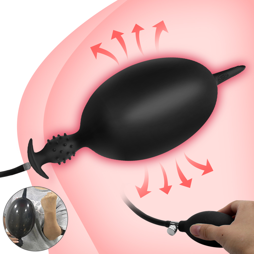 Inflatable Butt Plug Pull Bead