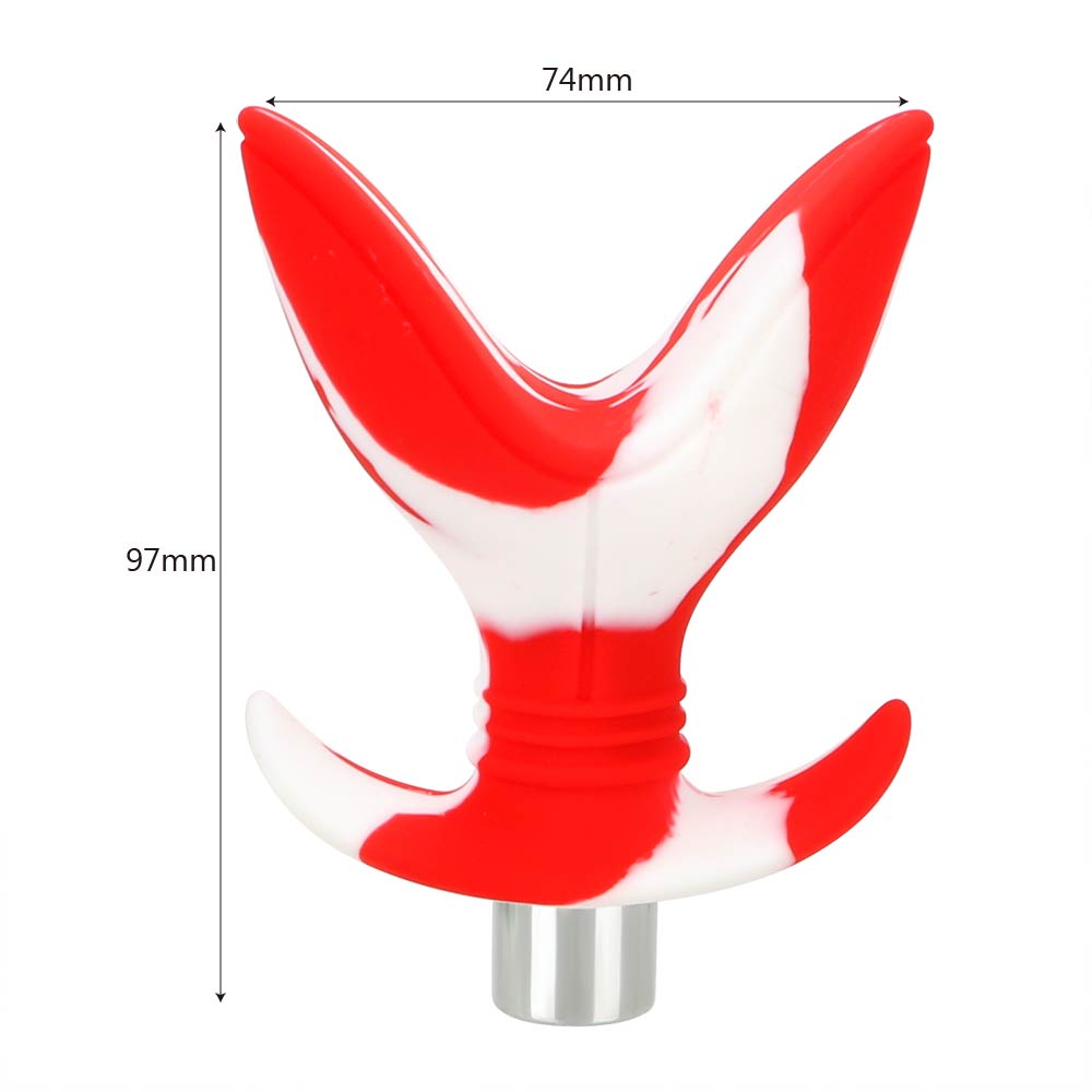 Goldfish Tail Shaped 10 Speed Anal Vibrator Opening Anus Expander