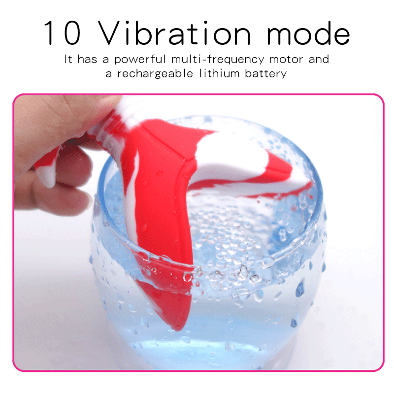 Goldfish Tail Shaped 10 Speed Anal Vibrator Opening Anus Expander