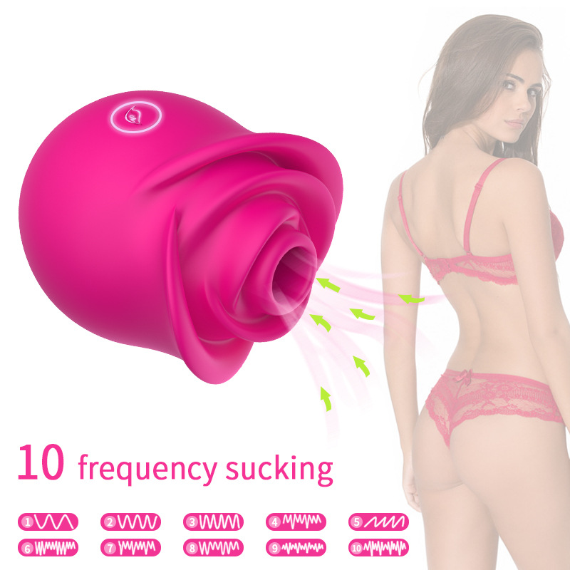 New Rose Toy Sucking Vibrator Female Sexy Toy