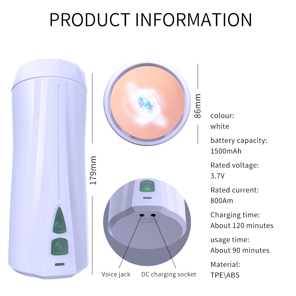 Automatic Telescopic Vagina Male Masturbator Cup