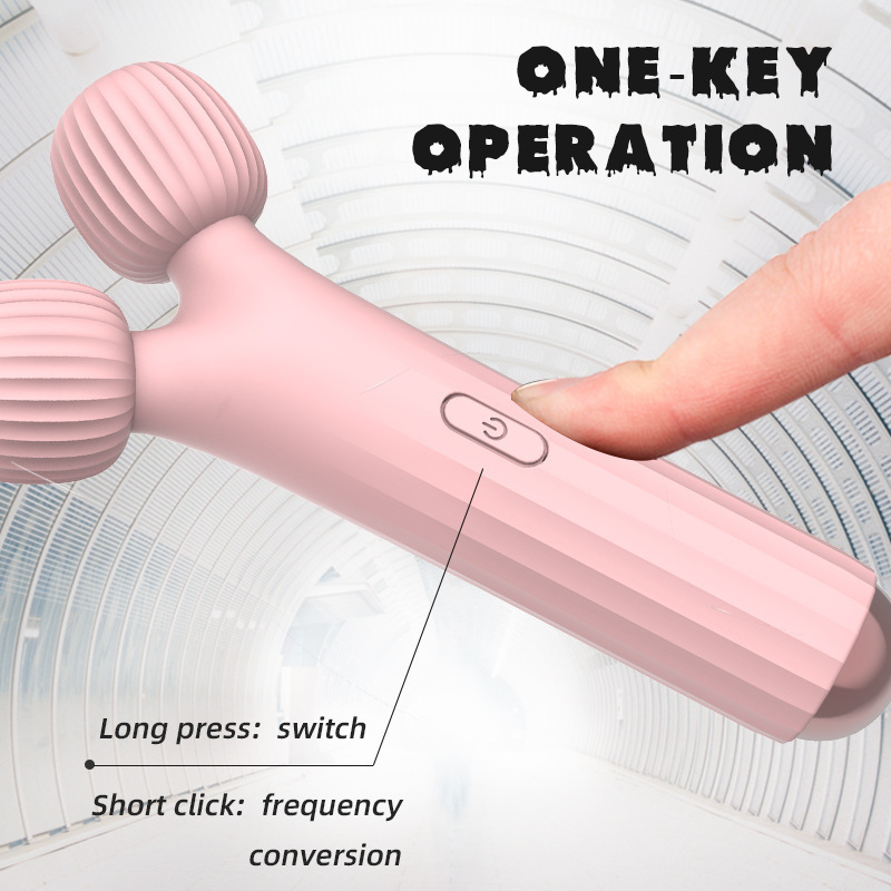 G-spot Massage Double Head Vibrator Female Masturbator