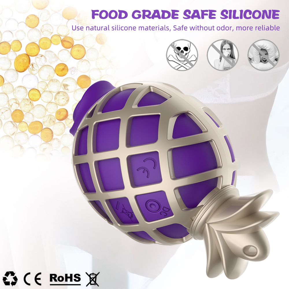 Pineapple Sucking Egg Clitoral Toy