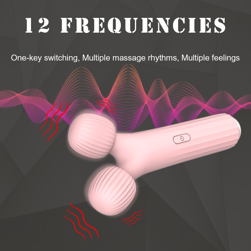 G-spot Massage Double Head Vibrator Female Masturbator