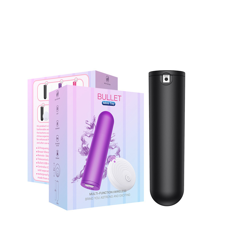 10 Speeds Remote Control Mini Lipstick Bullet Vibrator